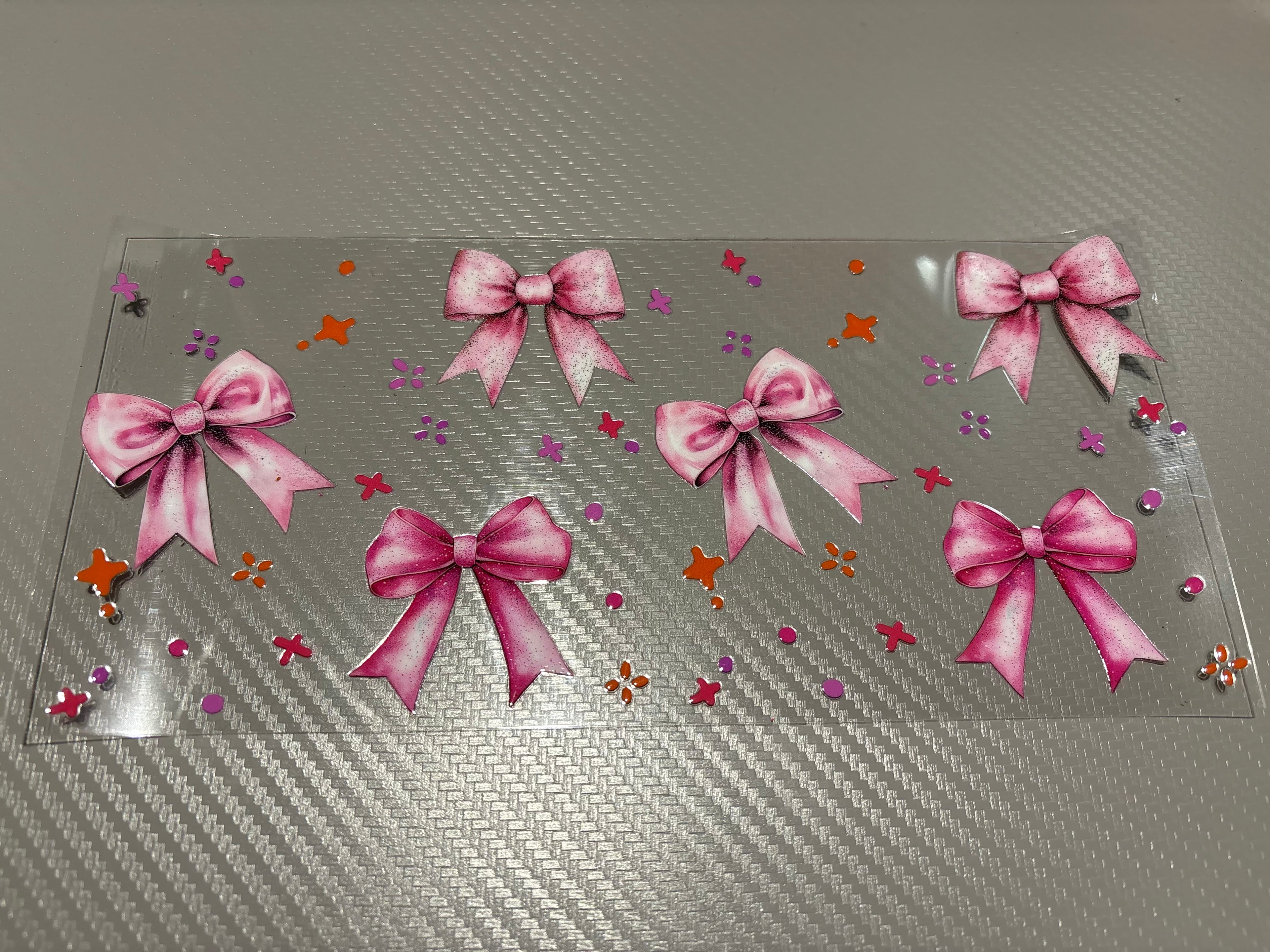 Pink bows