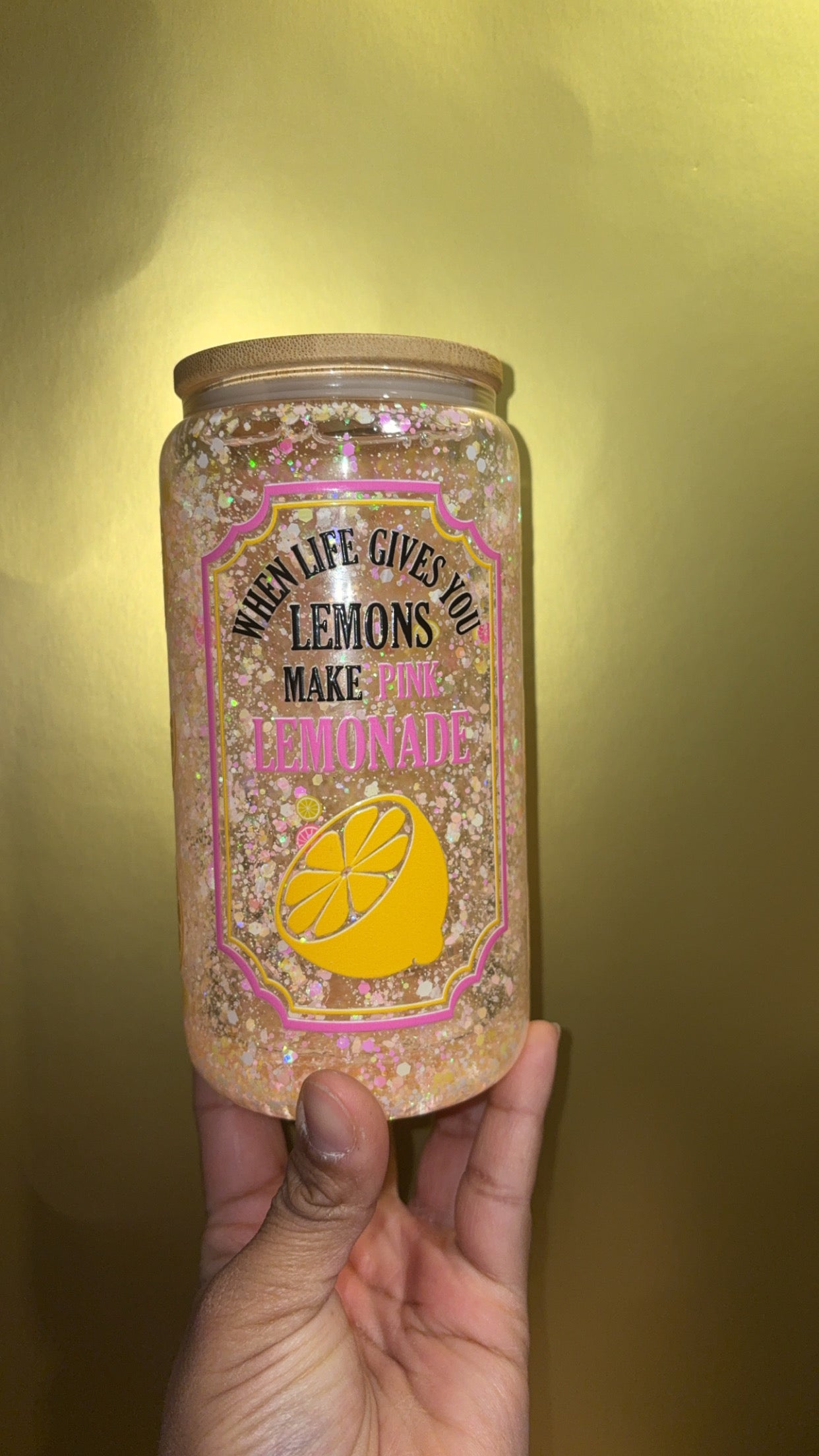Pre-made Pink lemonade