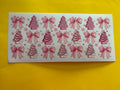 Pink tree cakes