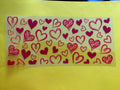 Red hearts